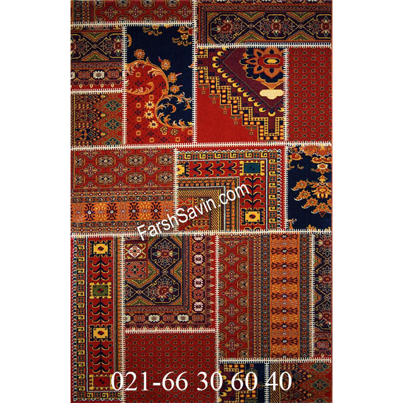 فرش ساوین چهل تیکه فرش سنتی